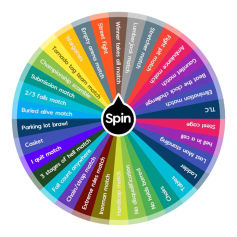 <b>Spin</b> <b>the</b> <b>wheel</b> and make your ideas come. . Wwe spin the wheel matches
